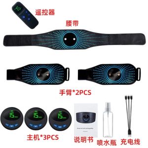 【WITH Remote】DIDI EMS Abs Abdominal Muscle Stimulator Trainer Belt Belly Weight Loss Body Slimming Shaping for Home Gym Workout Electric Abdominal Muscle Exerciser
