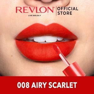 Son Kem Revlon Kiss Cloud Blotted Lip Color 008 Airy Scarlet 016 Berry Soft 014 Blush Much 006 Orange Meringue