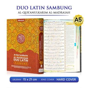 Alquran Al Madrasah Duo Latin Sambung A5 Alqosbah