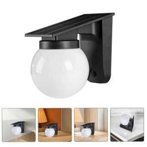 MKEB ติดผนัง ไฟผนังพลังงานแสงอาทิตย์ ป้องกันน้ำระดับ IP65 ระบบเปิด/ปิดอัตโนมัติ โคมไฟติดผนังพลังงานแสงอาทิตย์กลางแจ้ง ทนทาน ไร้สาย โคมไฟพลังงานแสงอาทิตย์แบบเหนี่ยวนำ ตกแต่งสนาม