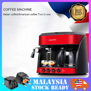 Morphy Richards MR4625 coffee machine semi-automatic American-style Italian 2 in 1 double temperature control protection steam milk frother