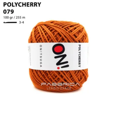 Benang Rajut Polycherry Onitsuga 100gr Panjang 225cm Bahan Polyester
