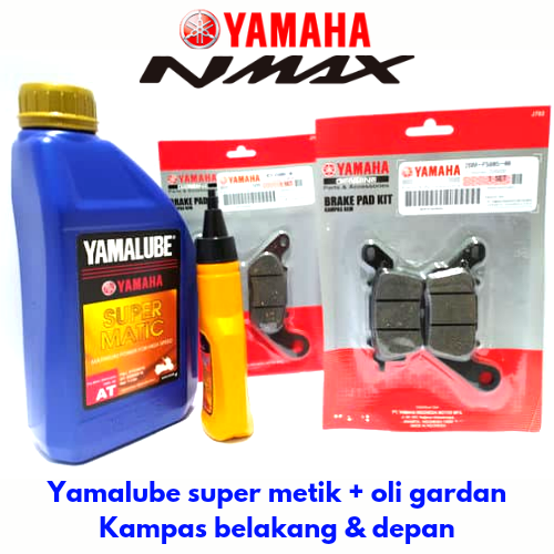 PAKET SERVIS MOTOR YAMAHA N-MAX NMAX YAMALUBE 4 SET PRODUK