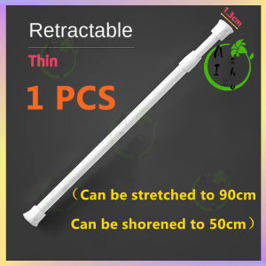 【COD】Punch-free adjustable telescopic rod shower curtain rod clothes rod shower rod curtain rod