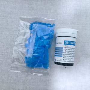 ่งจากไทย เครื่องตรวจวัดระดับน้ำตาลในเลือด เครื่องตรวจน้ำตาล(เบาหวาน)เครื่องตรวจ+เข็มเจาะ+แผ่น แม่นยำ100%