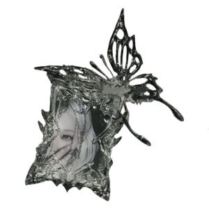 Solid Structure 3D Butterfly Pattern Sleeve for Youthful Individuals Fashionable Clear Photocard Holder Case