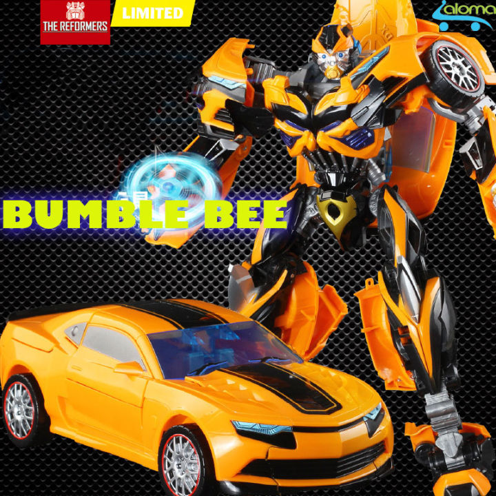 Robot biến hình ôtô Transformer cao 35cm mẫu Bumble Bee 6699-5D - Lắp ...