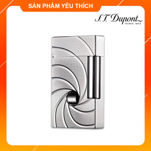 Hộp Quẹt Bật Lửa Gas Đá Dupont 007 Limited Edition D117B Đục Lỗ Màu Bạc Dòng 3 Ligne Cực Hiếm - Dùng Gas Đá Cao Cấp