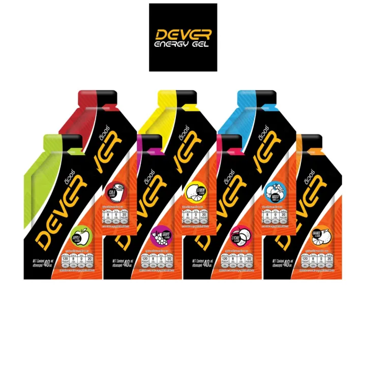 Dever Energy Gel 40 ml 🔥ทุกๆ 5 ชิ้น ลด 60 บาท🔥 (ดีเวอร์) เจลให้พลังงาน ...