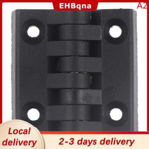 [COD]  HOT SALE Ship within 24 hours 1PCS Small Hinges Black Mini Plastic Door Bearing Butt Cabinet ABS Hinge
