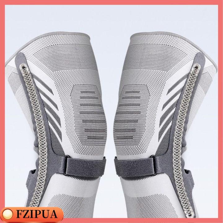 FZIPUA Knitted Nylon Knee Pads Cold-Proof Elastic Knee Brace Protective ...