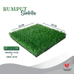 Rumput Sintetis Swiss Ukuran Per 20cm x 20cm - Alas Hantaran - Alas decking
