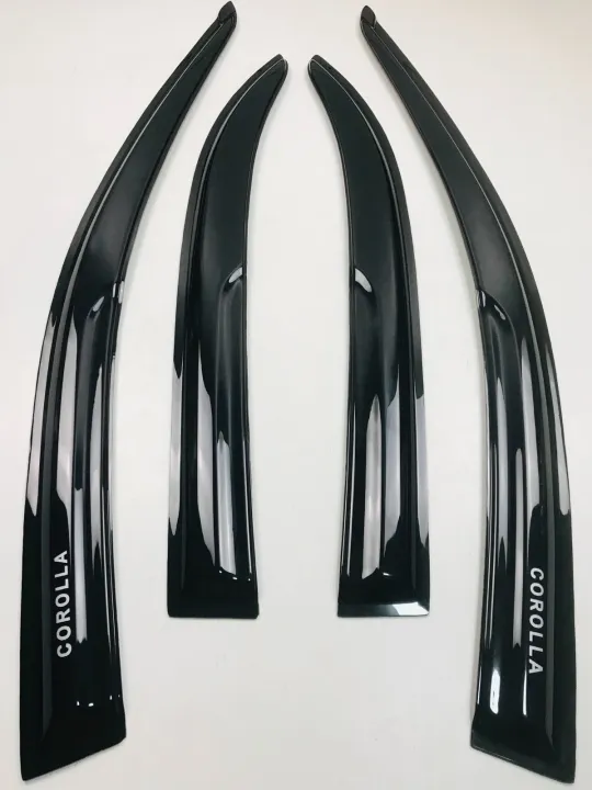 Toyota Corolla 1993-1997 PREMIUM RAIN VISOR Door Visor Big Body Made In Thailand Corola Visor I3580646370 - Foto 4