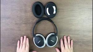 (In stock) Replacement Ear Pads for Bose Quiet Comfort QC25 Headphones Ear Cushion Kit Compatible with QC2 QC15 Ae2 Ae2i Ae2w- Memory Foam