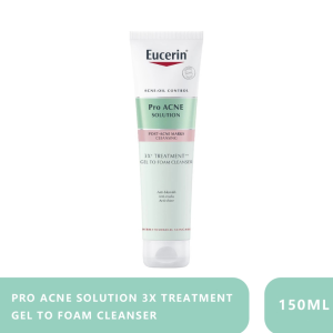 Eucerin ProAcne Solution 3X Gel to Foam Cleanser 150ml