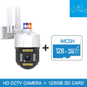 Full HD CCTV Camera V380 Pro Outdoor Waterproof Camera 5MP 360 PTZ Camera Night Vision Audio Camera