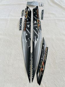 Bộ tem decal dán xe máy Honda Wave a Wave anpha đời 2014 màu đen zin thái siêu đẹp
