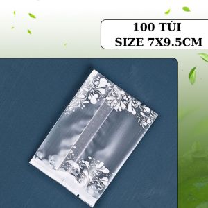 Hoạ tiết Thiên nhiên -HÀN NHIỆT Bao bì đựng trà bánh kẹo Combo 100 túi đầy đủ kích thước ( GIÁ NHÀ MÁY)