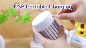 【SG Stock】Mosquito Killer Lamp/ Night Mosquito Trap Insect/ Repellent UV Light/ USB Rechargeable Portable