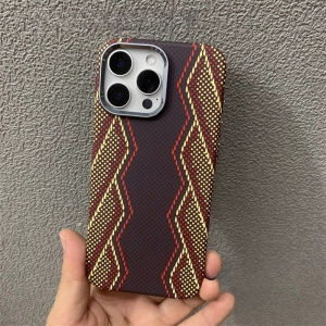 Snake Print Magnetic Case Cover for iPhone 17 16 Pro Max Magnets Carbon Hard PC Phone Shell Camera Lens Frame Protective Fundas