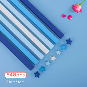 Reviln กระดาษพับดา DIY ดาวนําโชค กระดาษพับดาว Star origami