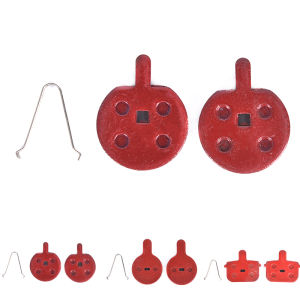 [Blue Sea Mall] 1pair Mountain Bike Cycling Copper Fiber Metal Disc Brake Pads Bike Accessories