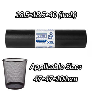 High-Quality Trash Bag Biodegradable Trash Bag Garbage Bag Black (Small/Medium/Large/XL/XXL)