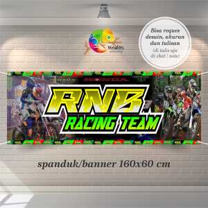 Cetak Spanduk Banner Racing Team