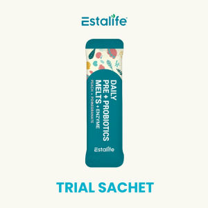 Estalife Daily Pre+Probiotics Melts | 15 Billion CFU + Inulin + Bromelain | 肠道保健