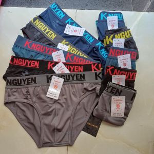 5 Quần Sịp Lót Nam 30kg Đến 90kg Thun Lạnh Lưng To Mềm Mát Co Giãn KN01 MARKETONLINE68