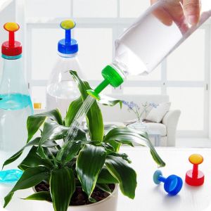 JOKTT Bottle Cap Design Plastic Watering Nozzl Lightweight Small Watering Can Head Simple Easy to install Flower Watering Nozzle Vegetable