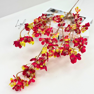 Hoa Ban Mai nhiều nhánh Trang Trí Nhà Cửa Cắm Điểm Decor Sự Kiện. Hoa Lụa Decor