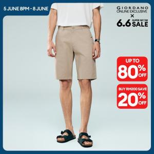 Giordano Beau Monde Men Men Color Block Shorts Free Shipping 13106231