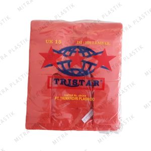 Kantong Plastik Tristar Lebar 15 Kresek Packing 100 pcs