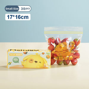 Reusable Zip Lock Bag Food Grade Transparent Storage Bag Refrigerator Fresh-keeping Bag Food Sealed Fruit Food Freezing Special2026