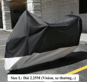 Bạt phủ xe máy chất lượng cao MYT Bạt che xe máy chất liệu vải dù Áo bạt trùm xe chống thấm nước toàn thân