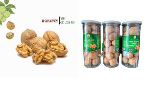 Hạt Óc Chó vàng còn vỏ NK Mỹ TH FONUT giòn ngọt không bị hôi dầu(Hũ 300gram) – đóng gói Việt Nam