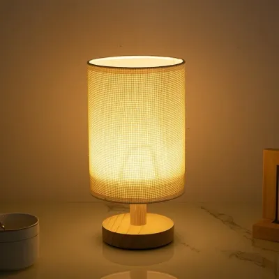 BUY 1 TAKE 1 DwellDreams Desk Lamp Fabric Table Lamp Night-light Lamp Desk Lamp shade Table Lamp Night-light Bedroom Office Room Dinning Lamp【Gift for Christmas】#TD001