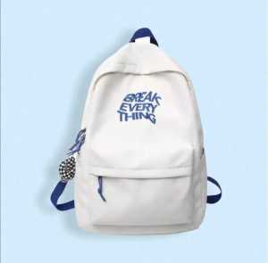 Tas ransel sekolah murah terbaru pria wanita backpack KDML bahan canvas grade A