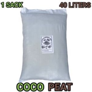 COCO PEAT -1 SACK- 40 LITERS -Raw