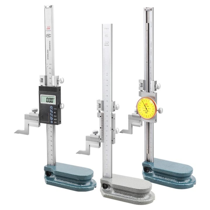 0300Mm 0.01 Digital Height Gauge Calipers Stainless Steel Electronic