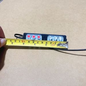 รถจักรยานยนต์ยานยนต์รถบรรทุกแรงดันไฟฟ้าต่ำ มีทั้ง 12V และ 24V LED ไฟกระพริบสีแดงและสีน้ำเงิน