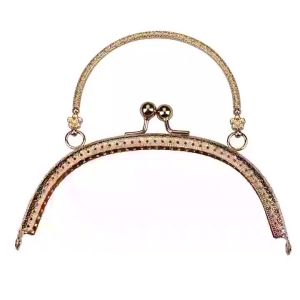 Metal Bag Kiss Buckle Purse Frame Kiss Clasp For Handbag Frame Sewing Installation