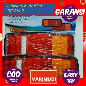 Stoplamp Benz Mini 12/24 Volt