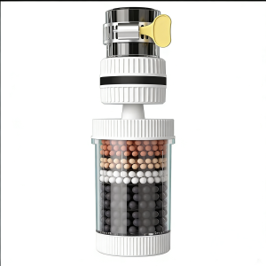 Faucet water purifier filter – six-layer kitchen water purifier with splash-proof faucet nozzle
