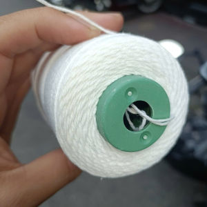 Cuộn dây dù màu trắng chỉ dù buộc hàngthả dây lèo đo đạc thẳng hàng