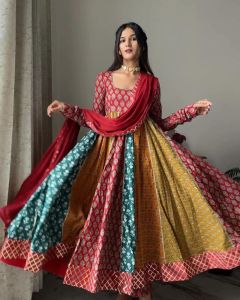 PRE ORDER 15 DAYS - READYMADE ANARKALI SUITS