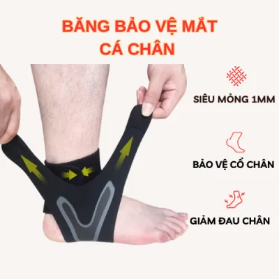 Băng Bảo Vệ Mắt Cá Chân Đai Quấn Bảo Vệ Cổ Chân Khi Tập Thể Thao