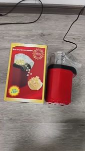 Mini Popcorn Maker 1200W Electric Machine Portable Household Blowing Popper Mesin Buat Popcorn
