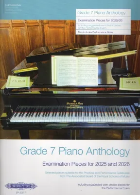 Piano Anthology 2025 / 2026 Edition Peters ABRSM Exam Pieces Grade 5 6 7 and 8